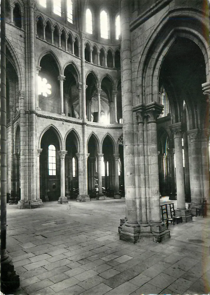Catedral de Soissons — Transepto sul (fim do século XII) — Coleção Artística da Catedral de Soissons - Frente