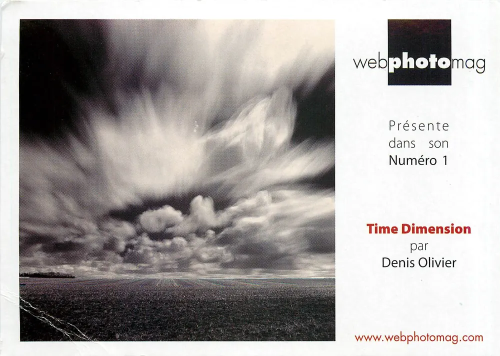Dimensão do Tempo — Denis Olivier — webphotomag Número 1 - Frente