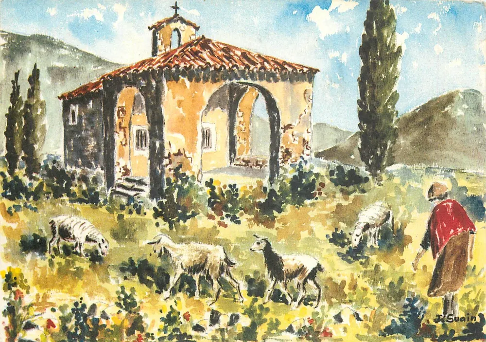 Old Chapel in Provence — Collection Colorphila — n°508 - Front