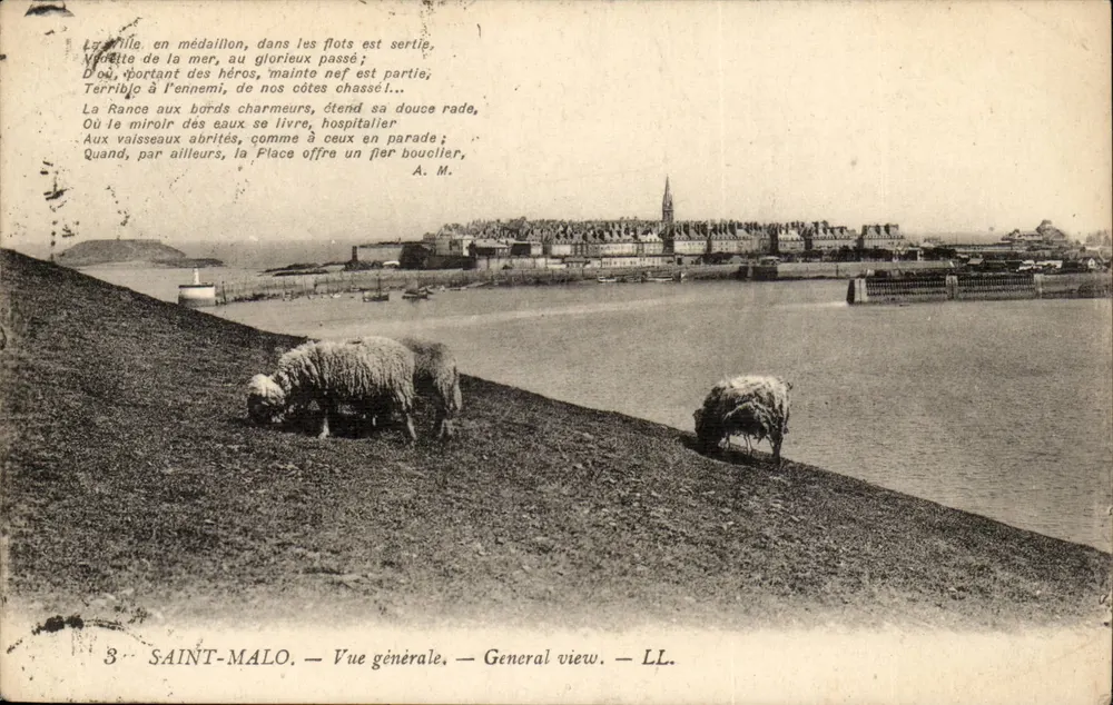 Saint-Malo — Vista geral — LL. - Frente