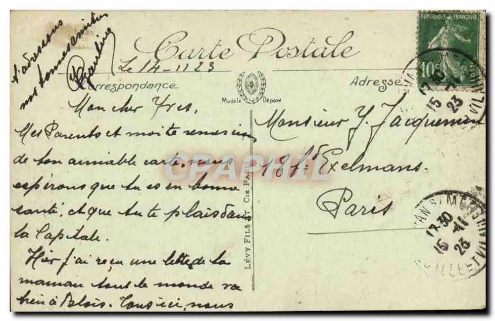 Saint-Malo — Vista geral — LL. - Verso