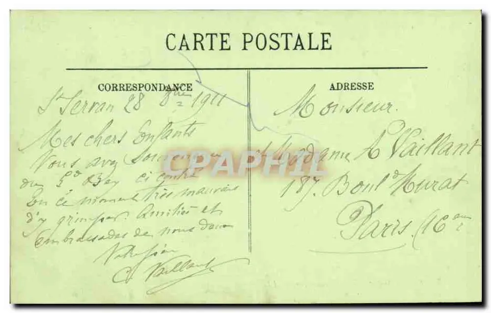 Saint-Malo — O Grande Bey — LL. - Verso