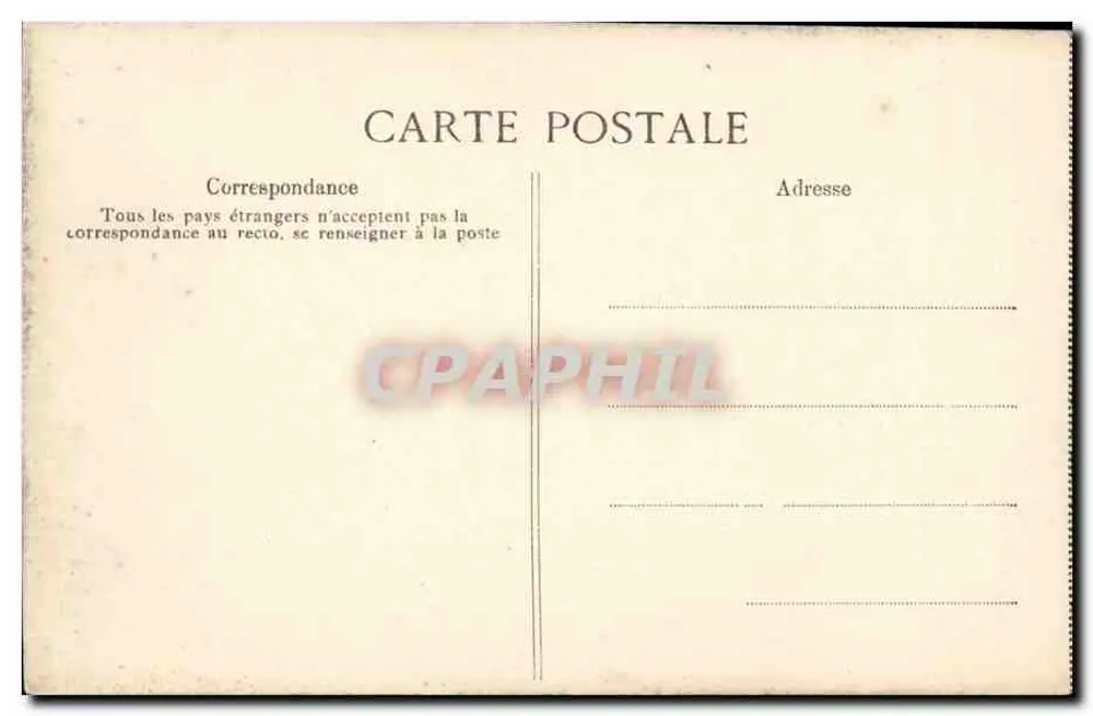 Saint-Malo — Praia de Bon-Secours — Costa de Émeraude — Editor E.D. n°1471 - Verso