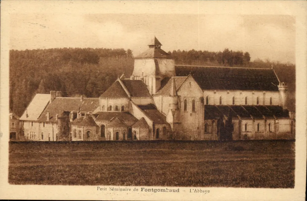 Pequeno Seminário de Fontgombaud — A Abadia — Éditions Tarpin, Depósito Central - Frente