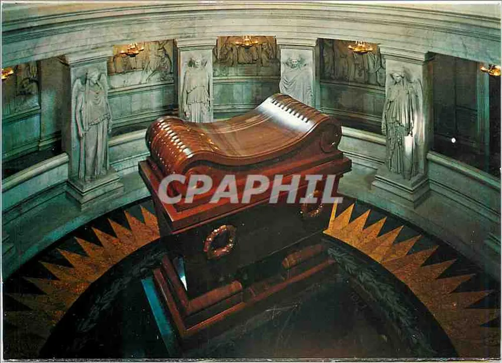 Napoleon's Tomb at the Invalides — Paris — publisher LYNAPARIS, no. 1228 - Front
