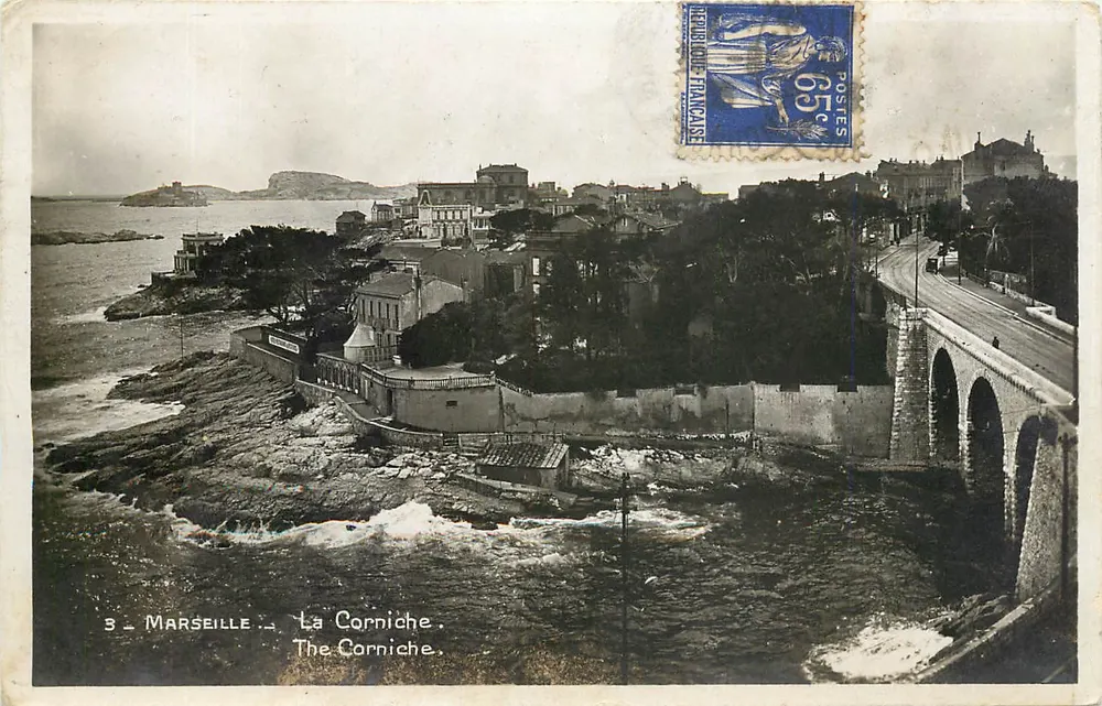 Marseille — A Corniche — Éditions « La Gigoûne » - Frente
