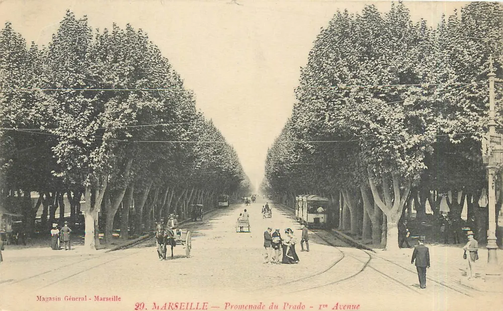 Marseille — Promenade du Prado - 1e Avenue — Algemene Winkel - Marseille - Voorkant