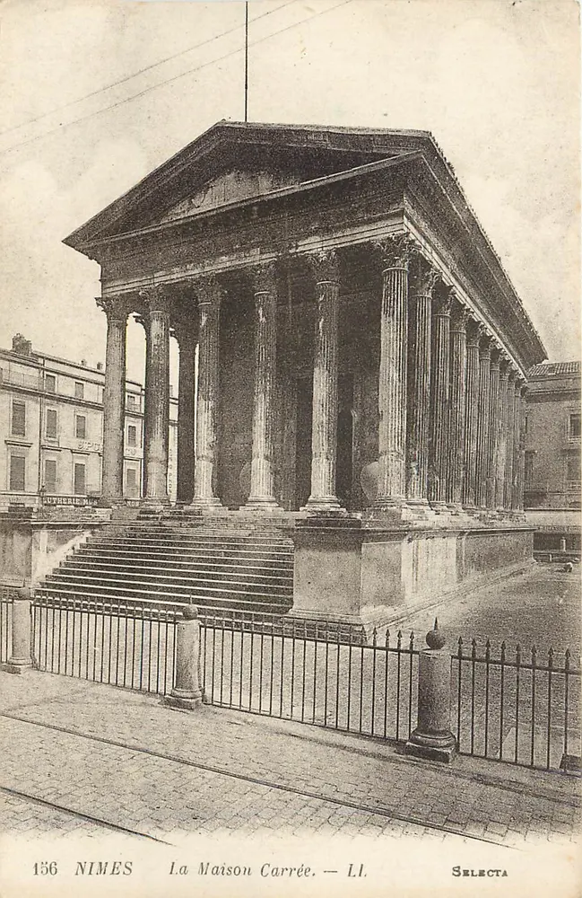 Nîmes — A Maison Carrée — Selecta - Frente