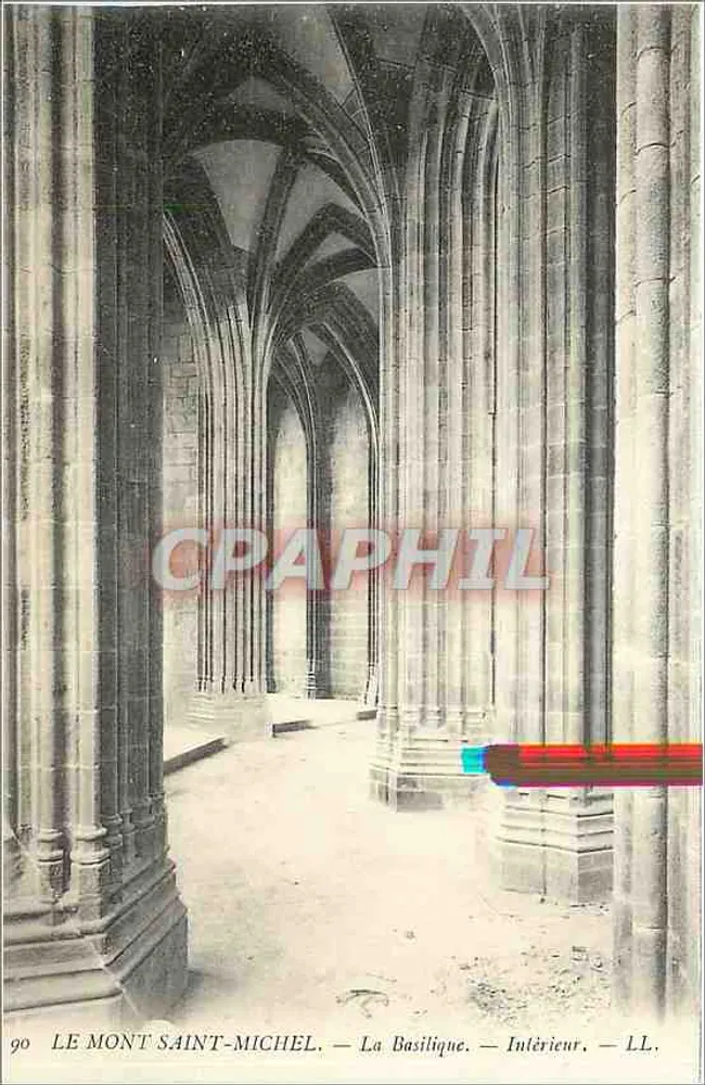 Monte-São-Miguel — A Basílica — Interior — LL, n°90 - Frente