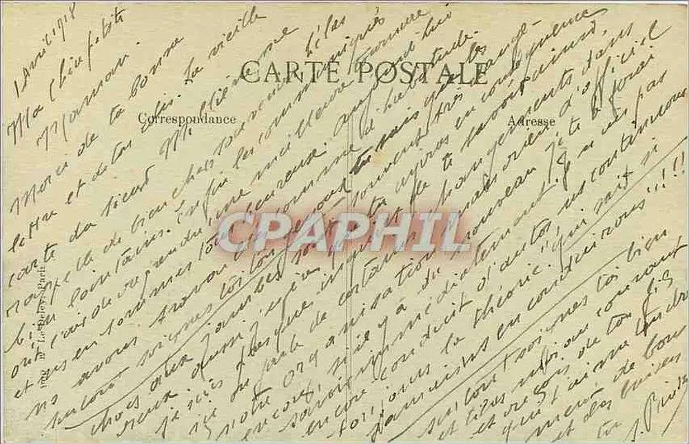 Orléans — Vista geral — H. RLEANS - Verso