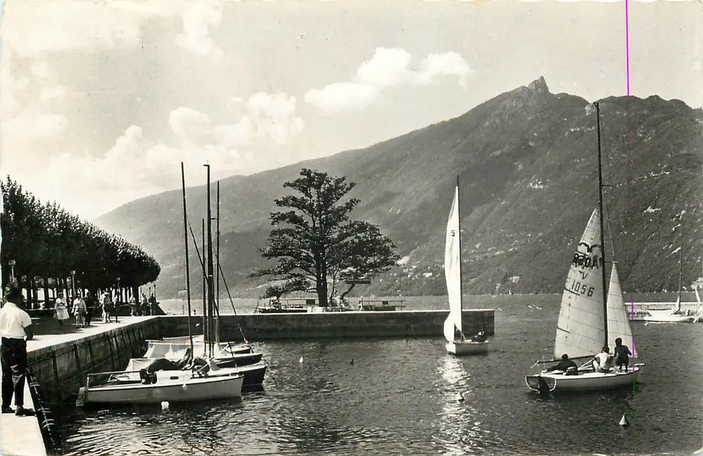 Aix-les-Bains — Lac et la Dent du Chat — 20 - Recto