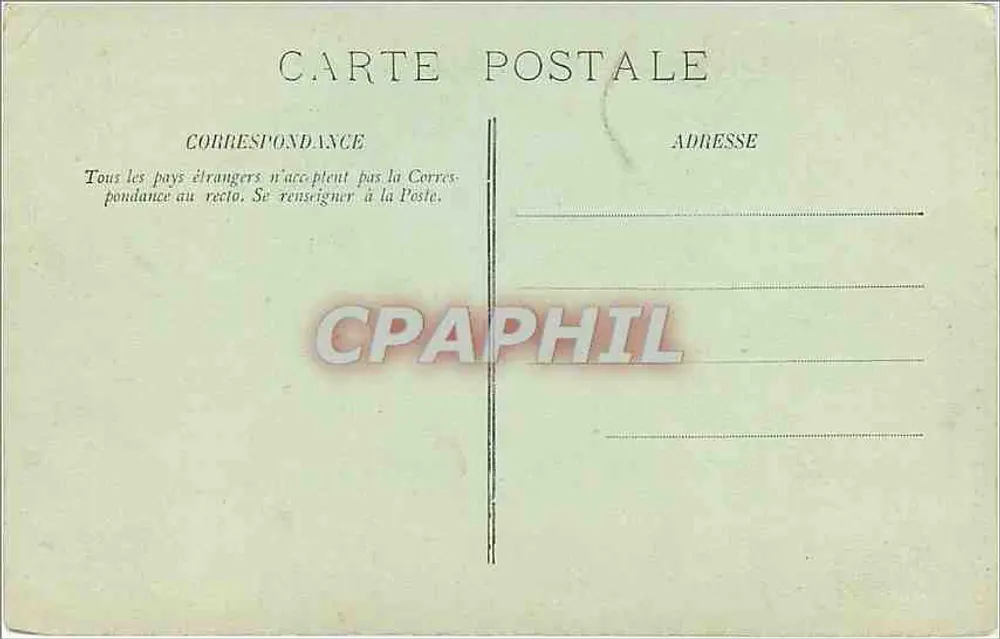 Rennes - Palácio da Justiça - Gabinete do Procurador Geral - LL. - Verso