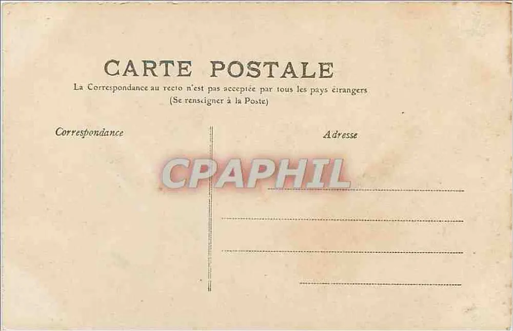 Château de Bourbon-Busset — Environs de Vichy, Cusset — Allier 116 - Verso