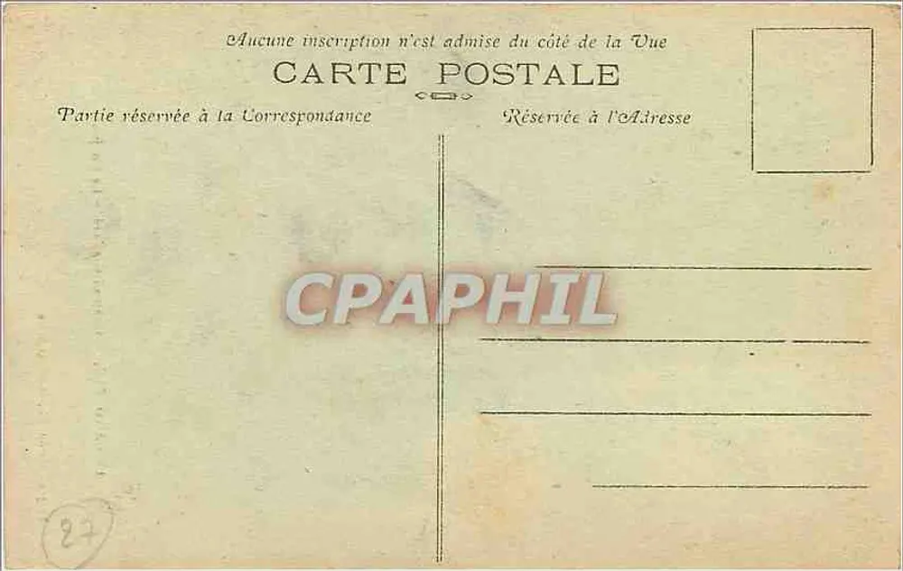 Les Andelys — Château Gaillard — The Keep — Publisher Ferjus - Caron, pub. - Les Andelys - Back