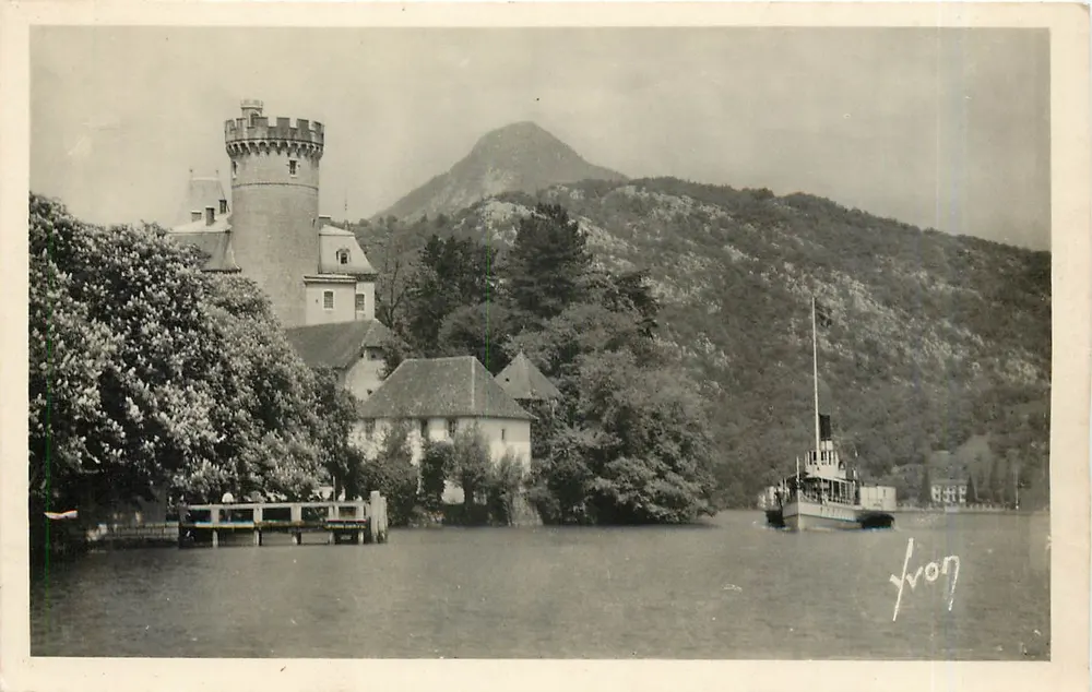 Le Château de Duingt — Annecy (Haute-Savoie) — Éditions d'Art Yvon, Paris - Recto