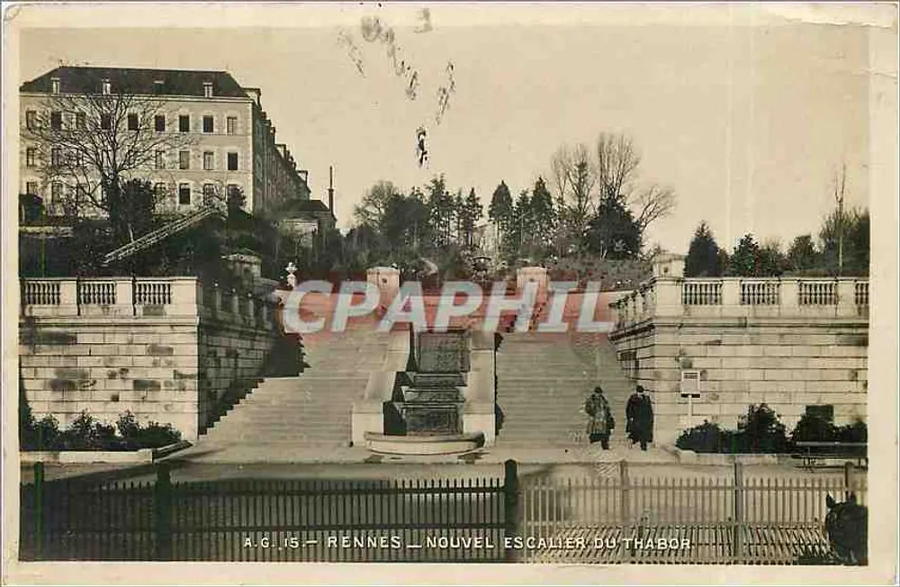 Rennes — Novo escadaria do Thabor — A.G. 15 - Frente