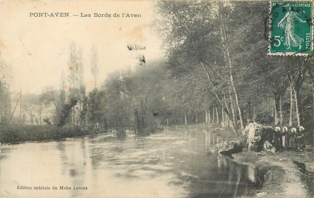 PONT-AVEN — I Margini dell'Aven — Edizione Speciale del Moka Leroux - Recto