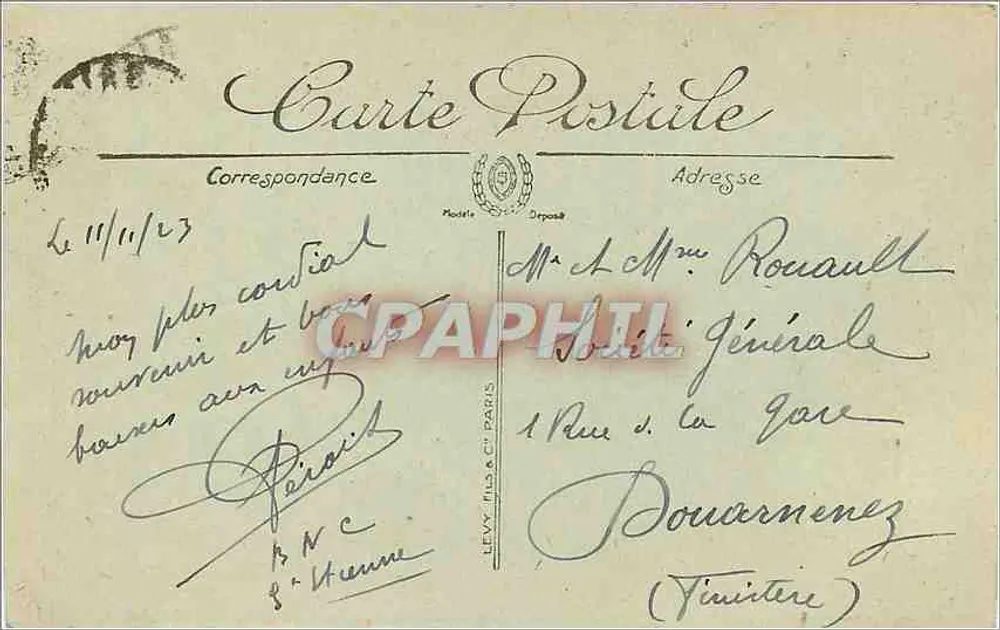 Saint-Étienne — Hotel de Ville — LL. 51 - Verso