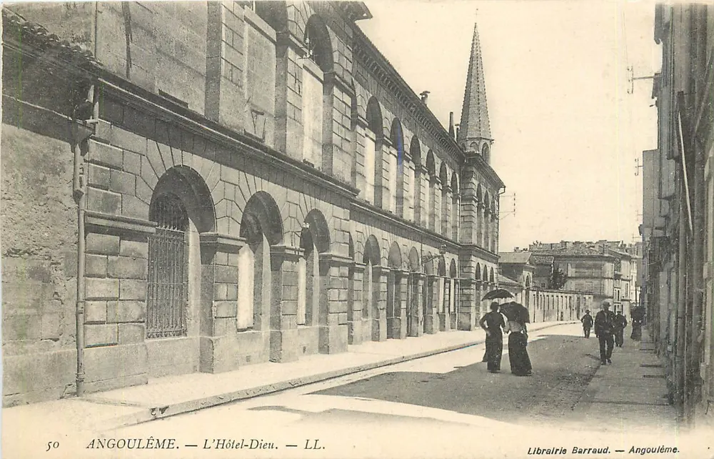 Angoulême — L'Hôtel-Dieu — Librairie Barraud — n°50 - Voorkant