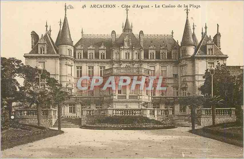Arcachon - Côte d'Argent - Le Casino de la Plage — n°48 - Recto
