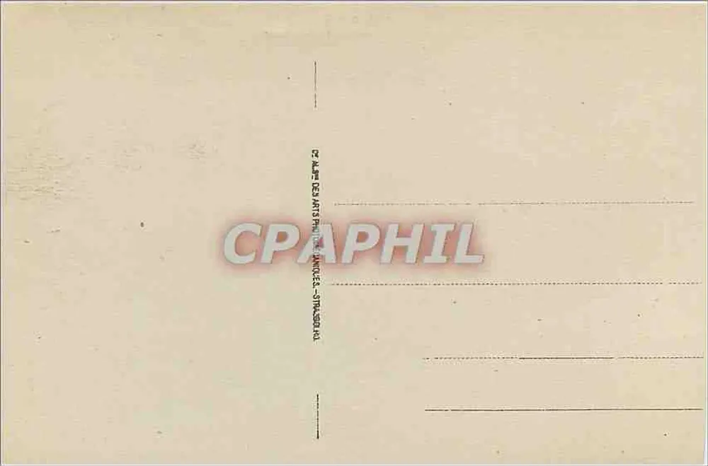 Arcachon - Côte d'Argent — A travers les Pins — éditeur inconnu, n°4 - Verso