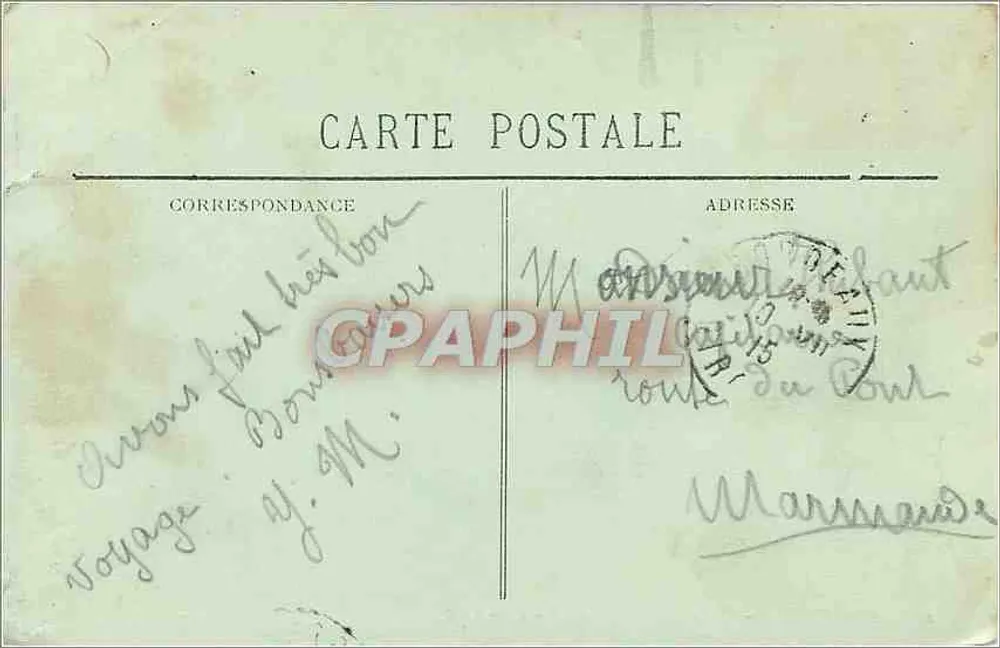 Bordeaux — Catedral de São André — BR - 2413 - Verso