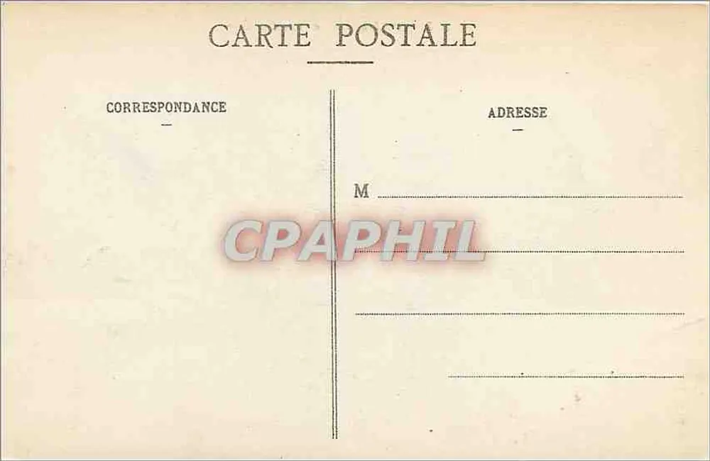 Paris - O Trocadéro — editor desconhecido, n° de série 115 - Verso