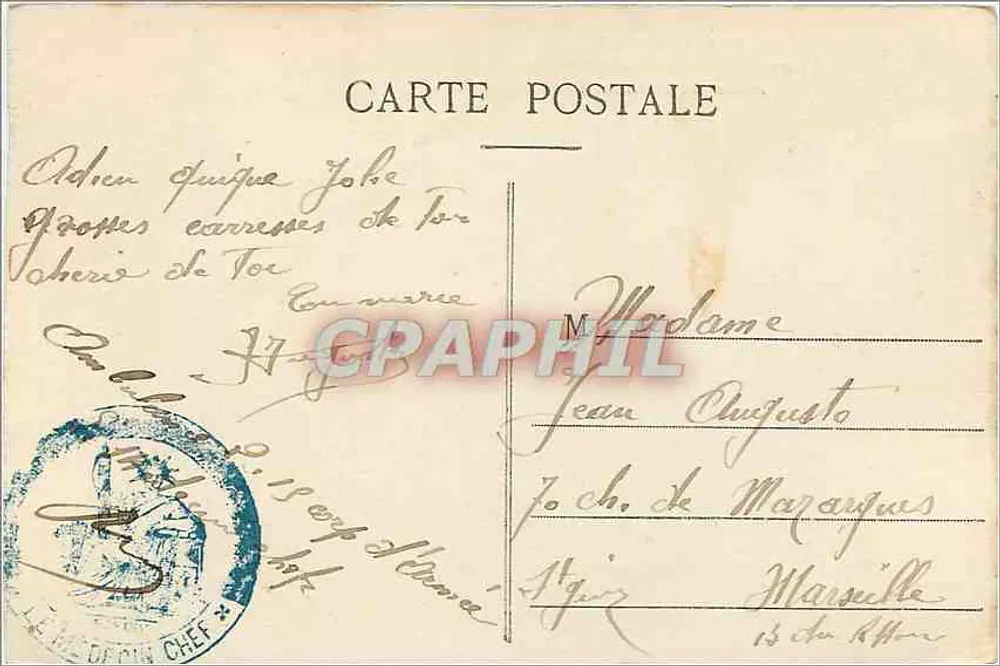 CANNES — Promenade de la Croisette, Allée de Palmiers — Édition Gil Ha, n° 491 - Rückseite