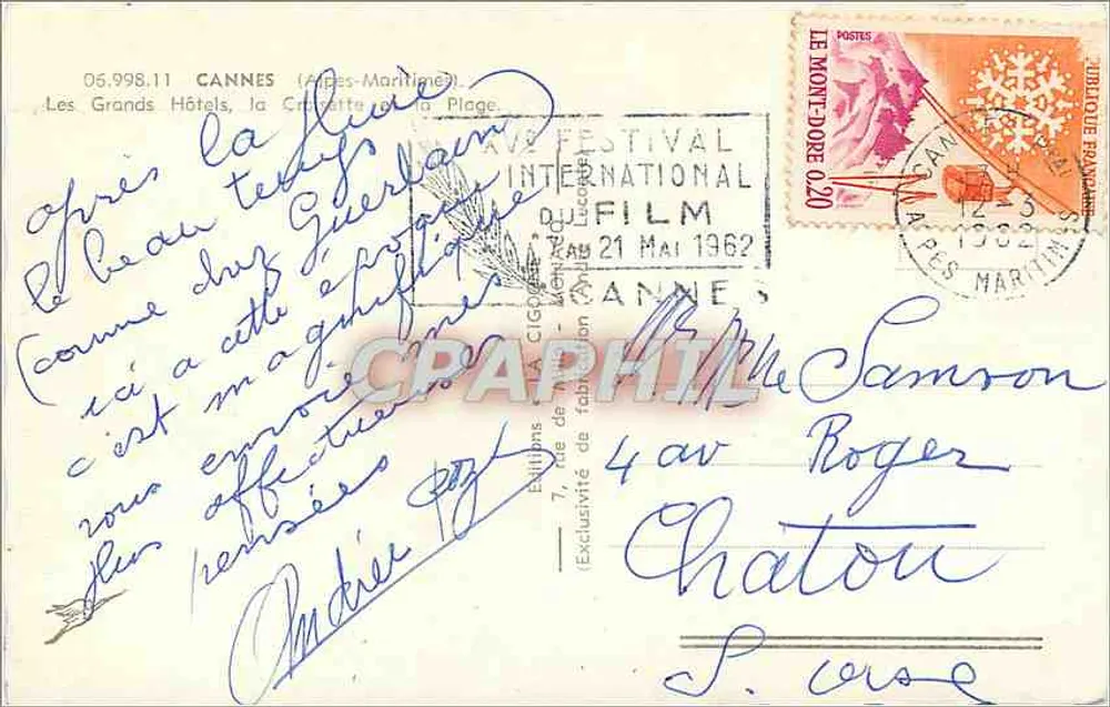 Cannes — A Cegonha — Editora A Cegonha - Verso
