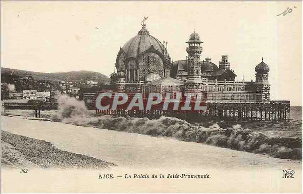 NICE — O Palácio da Pista de Promenade — J. Hot. - Frente