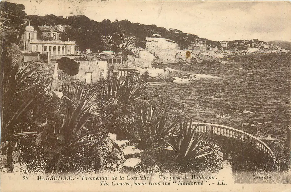 Marseille - Promenade de la Corniche - Aufnahme von Maldormé - Selecta - Vorderseite