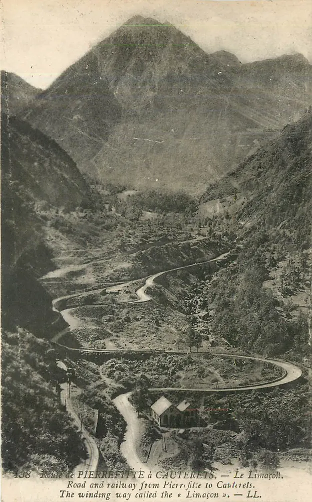 Rodovia de Pierrefitte a Cauterets — Le Limaçon — LL - Frente