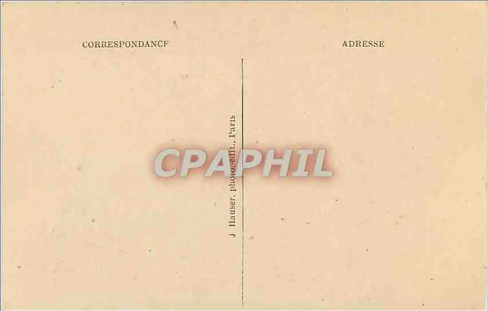 Onze Lieve Vrouw van Parijs — Gotische kathedraal — J. Hauser, Parijs, n° 369 - Achterkant
