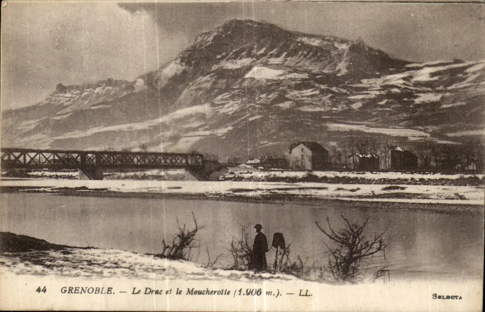 Grenoble — De Drac en het Moucheron (1.906 m.) — LL. Selecta - Voorkant