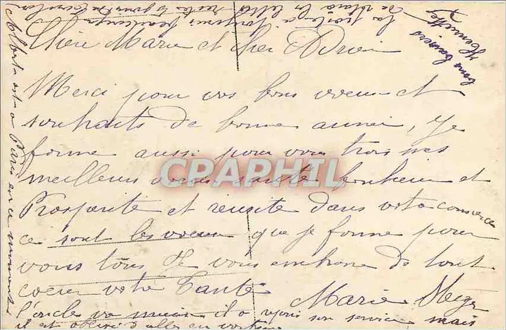 Galho de hortência — cena invernal — Myasotis, n° 328 - Verso