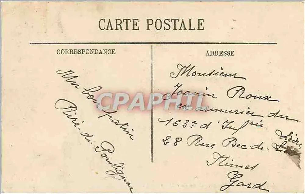 Dijon — Vista geral do Parque Darcy — editor desconhecido, n° 122 - Verso