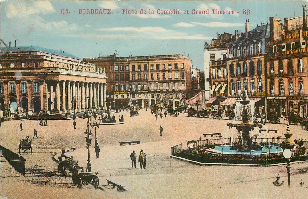 Bordeaux - Place de la Comédie und Grand Théâtre - BR - Vorderseite