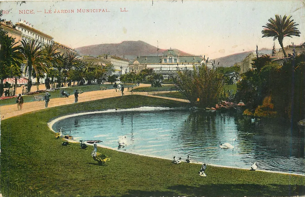 Nice — O Jardim Municipal — LL - Frente