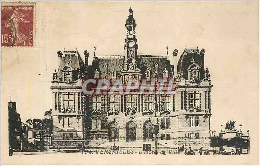 Versailles-L'Île - Ville — editor desconhecido, número de série 13 - Frente