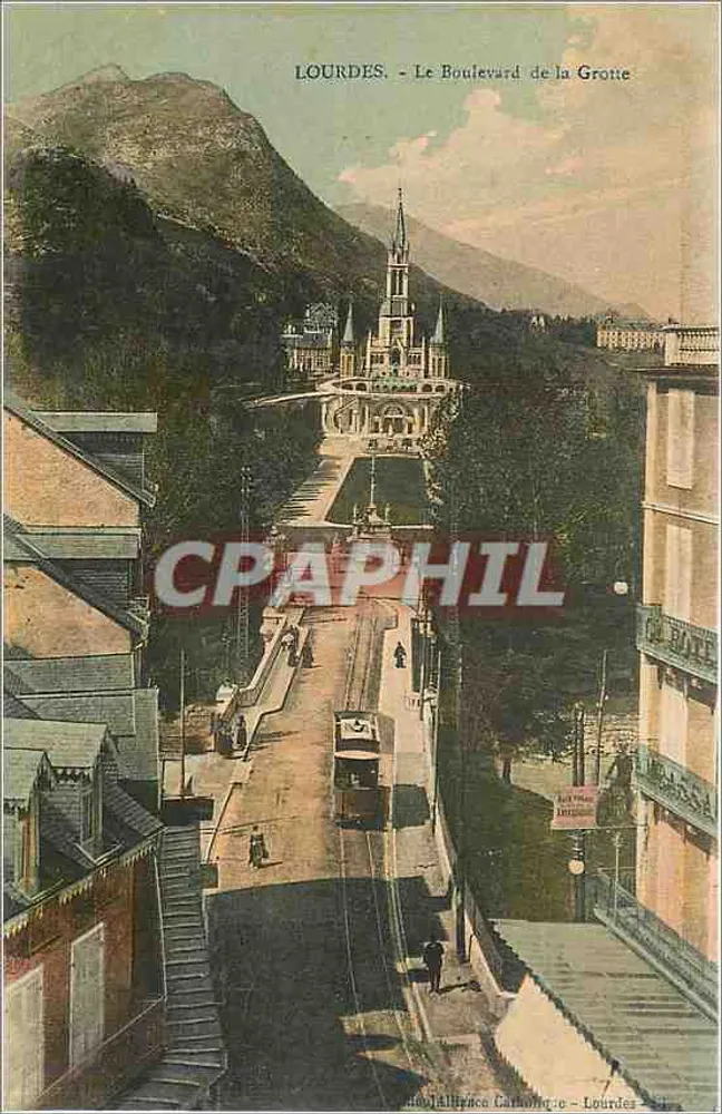 Lourdes - O Boulevard da Grotta — Editor Católico, n° 34 - Frente