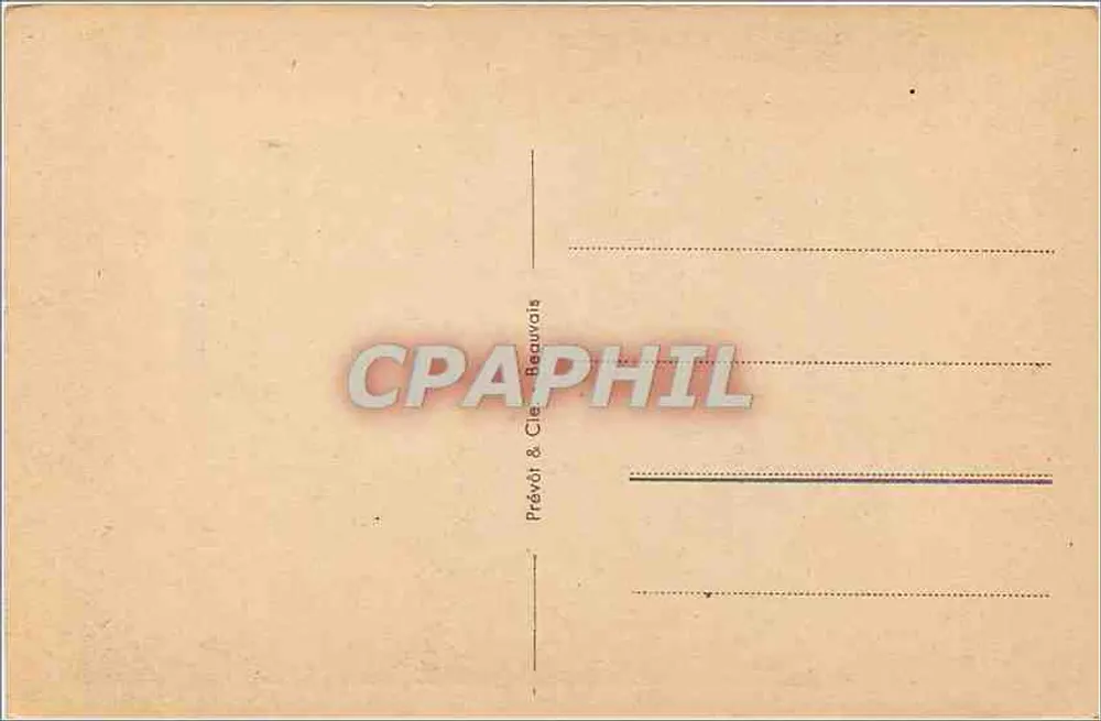 Beauvais — Rue Feutrier et Rosace de la Cathédrale — Prévéol & Cie, n°239 - Verso