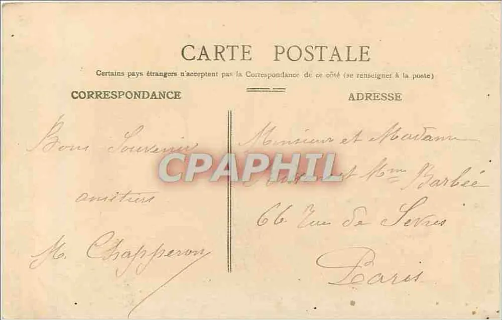 Chambéry — Fontaine dos Elefantes — Edição Norueguesa (n°15) - Verso
