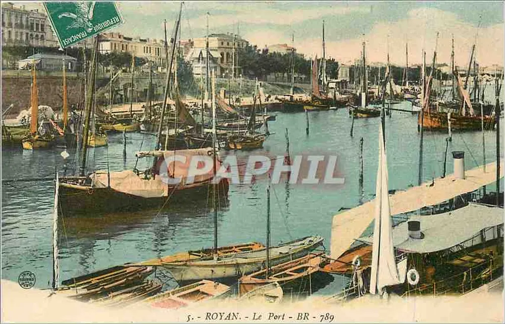 Royan - The Port - BR 789 - Front