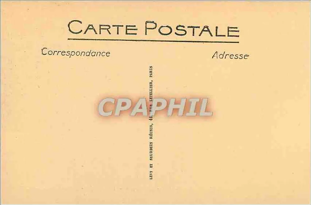 Compiègne - Zamek - Salony Kwiatowe - LL. - Rewers