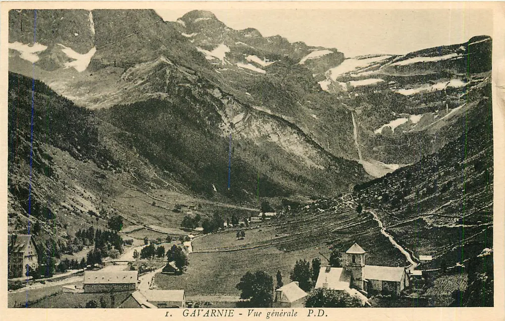 Gavarnie — Vista geral — P.D. - Frente