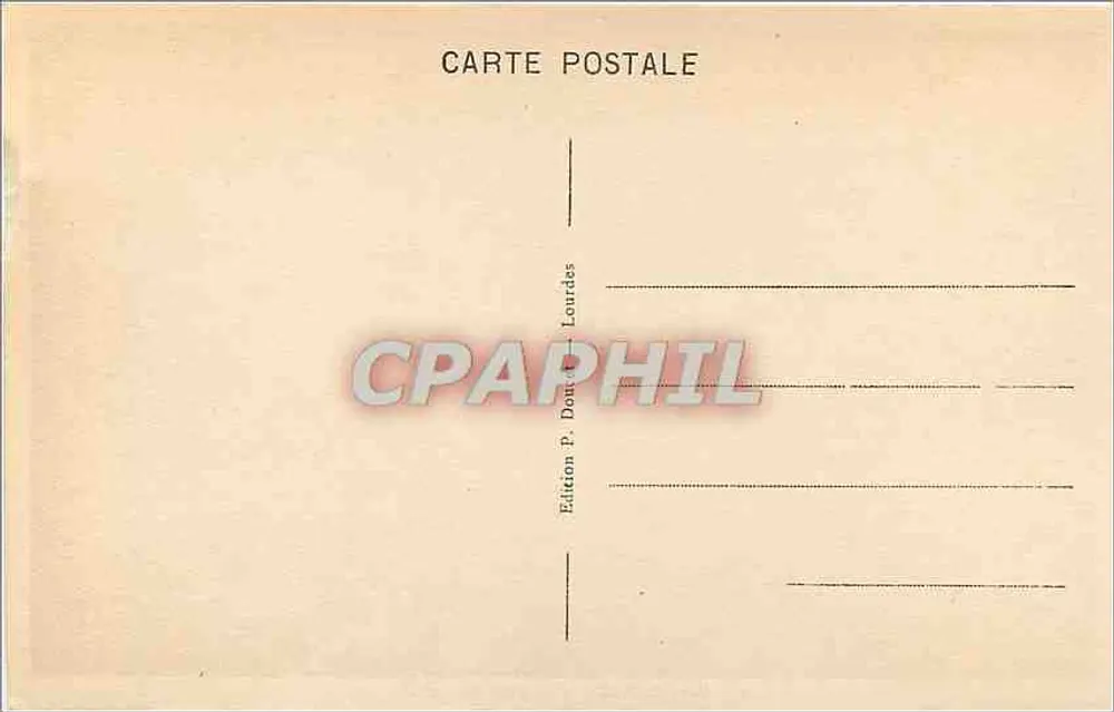 Gavarnie — Vista geral — P.D. - Verso