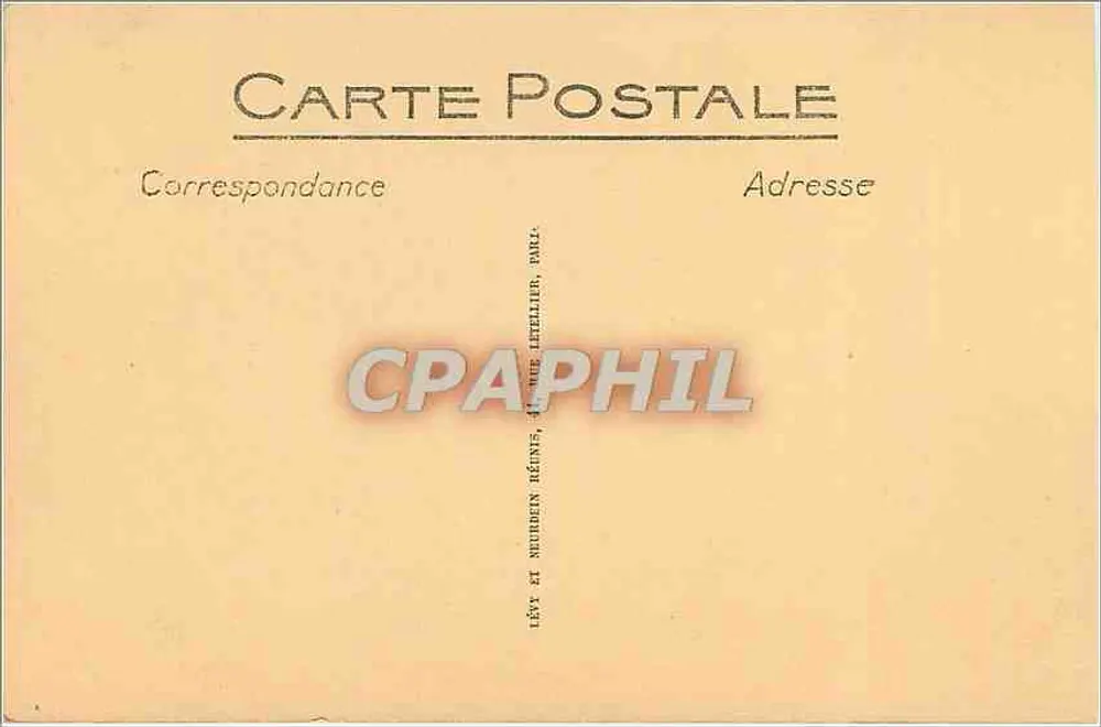 Compiègne - Vista no Parque - LL. - 76 - Verso