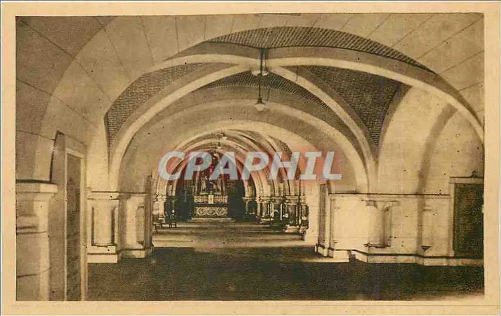La Crypte (grand choeur) — Basilique-Cathédrale Notre-Dame de la Treille — J. Le Marigny, Lille (Nord) - Recto