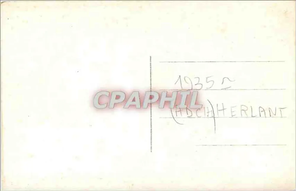 Miasto Herlant — widok z lotu powietrznego — wydawca nieznany, numer serii nie widoczny - Rewers