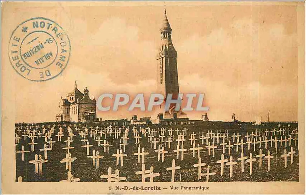 N.-D.-de-Lorette — Vista Panorâmica — Editor não identificado, número de série 1 - Frente
